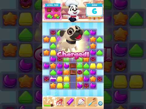 Cookie Jam Level 502 no booster [Gameplay] [normal speed | optimized for smartphones]