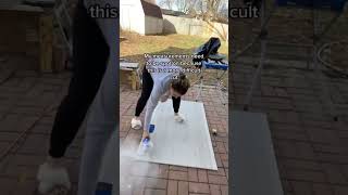 How to cut and hang cement board for a fireplace | DIY