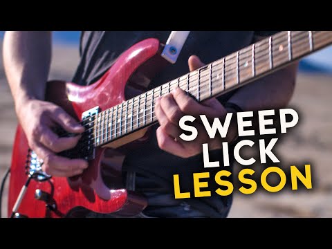 FAST Sweep Picking Lesson - Includes Guitar TAB