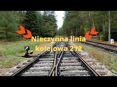 Jedna z Najpiękniejszych Nieczynnych linii Kolejowych. Linia kolejowa 212!!!