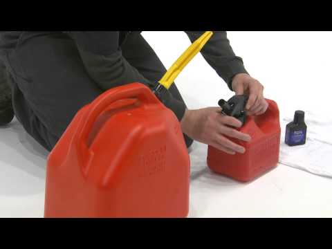 How to Mix Two Cycle Fuel for a Husqvarna Backpack Blower
