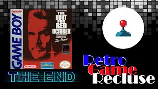 The Hunt For Red October (1991) Nintendo Gameboy ending [Retro Gaming]