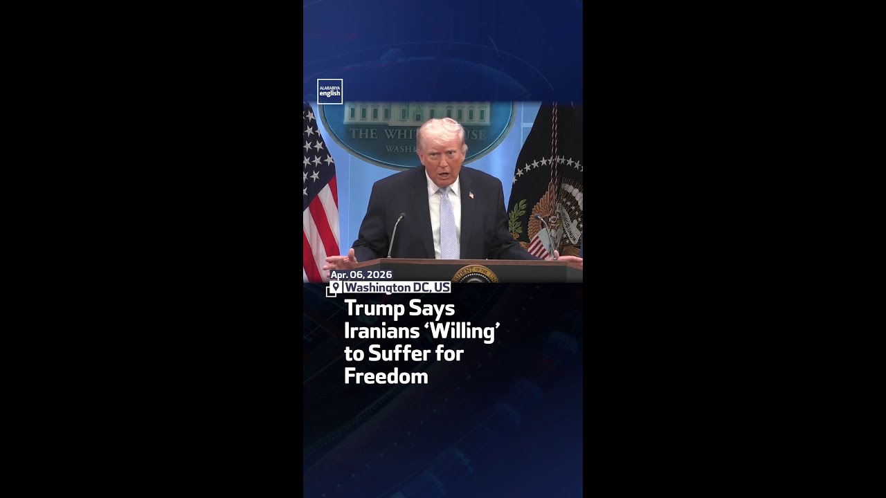 Video | Trump Says Iranians ‘Willing’ To Suffer For Freedom
