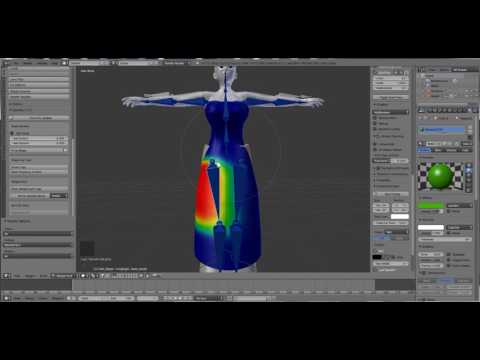How to make stuff in Second life QUICK TIPS!: How to transfer weights to individual bones