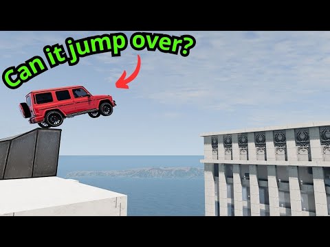 Cars jump between two skyscrapers 💥💥💥 BeamNG Drive