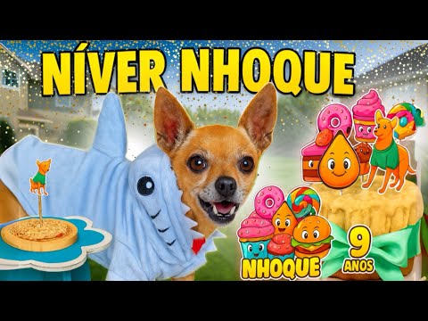 O ANIVERSÁRIO DO NHOQUE!