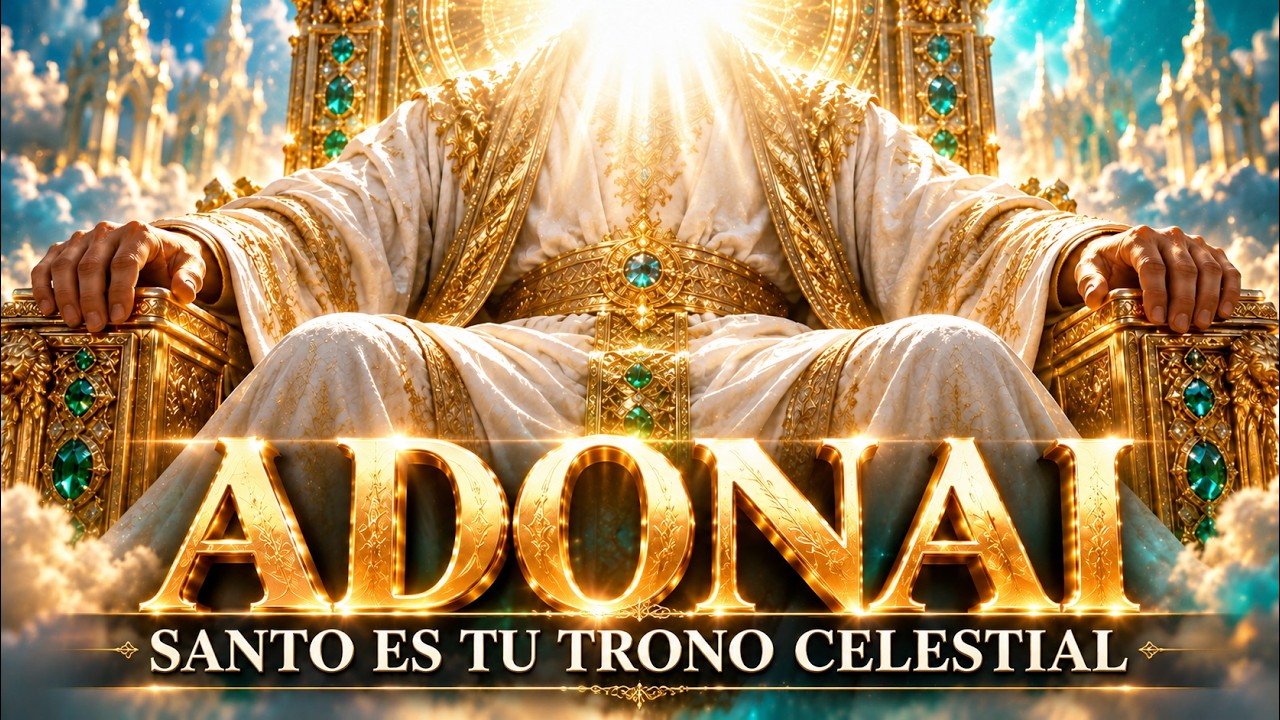 🔥¡ADONAI, SANTO ES TU TRONO CELESTIAL! 👑 | ¡GLORIA AL REY ETERNO! | Apocalipsis 4