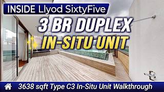 Lloyd SixtyFive 3 Bedroom Duplex Penthouse Tour | 3,638 Sq Ft + Private Rooftop Pool