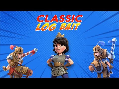Classic Log Bait! TROPHY PUSHING with Log Bait Prince = OP!! - Clash Royale