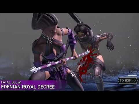 MK 11 SINDEL FATAL BLOW REVEALED MK MOBILE
