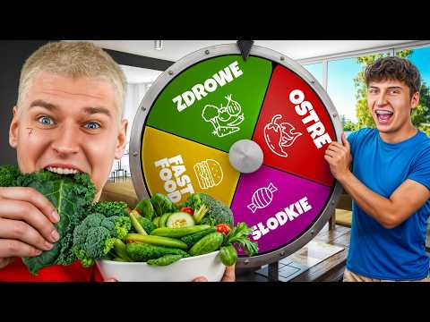 The Wheel of Fortune Decides What Diet We Must Eat All Day!