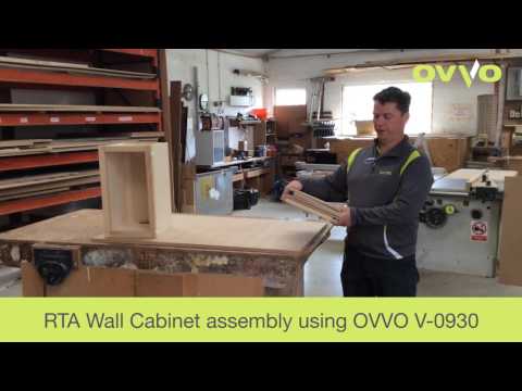 RTA Cabinet Assembly using OVVO V-0930 Releasble