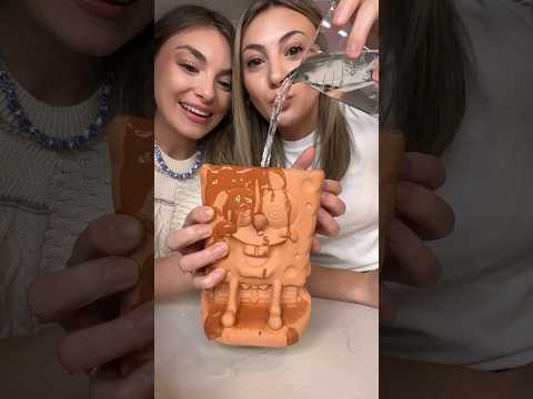 SpongeBob chia pet🌱 Come back for a haircut! #spongebob #chiapet