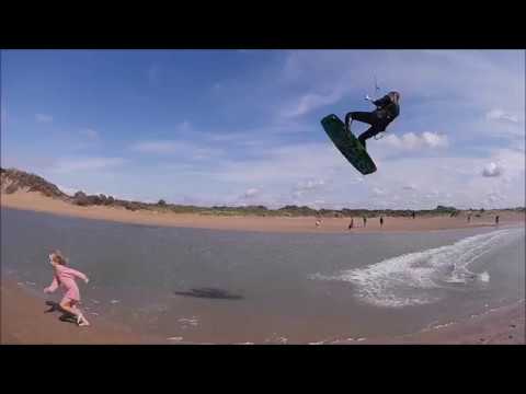 Kiteboarding - How much water do you need?