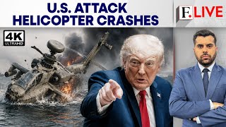 Trump Reacts as US Apache Helicopter Goes Down In Hormuz Amid Iran War Losses | Firstpost Live | 4K