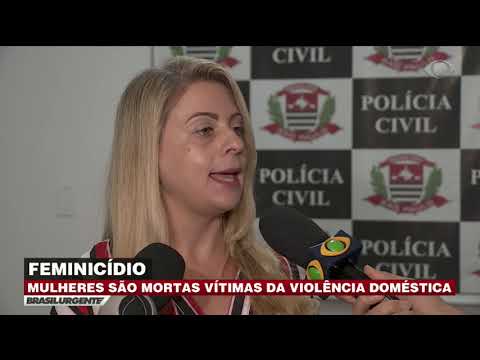 Mulheres são vítimas de violência doméstica