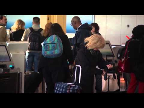 Vinterstormen Jonas slår till med full kraft