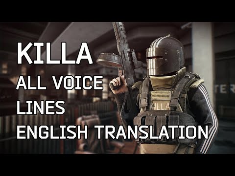 Escape From Tarkov 0.13 KILLA Voice Lines | English Translation | Subtitles