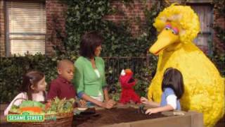 Sesame Street: Mrs. Obama Plants Garden