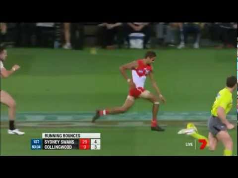 Lewis Jetta finals sprint and goal - AFL