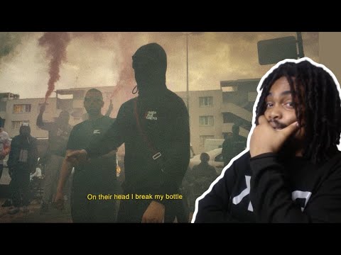 FRENCH RAP REACTION Goulag feat Ashe 22 - H24 (CLIP OFFICIEL)