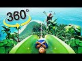 Vr Virtual Reality 360 : Water Park In A Tropical Parad