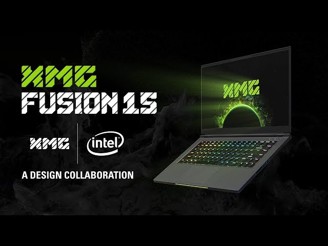 Video teaser for XMG FUSION 15 Laptop | A Design Collaboration with Intel