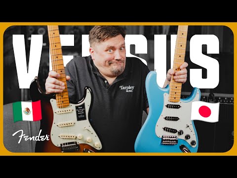 Japanese VERSUS Mexican Strat | Which Import Fender Stratocaster Reigns Supreme?