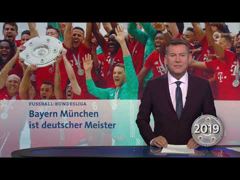 Tagesschau - FC Bayern München ist Deutscher Meister 2019 & 2020 & 2021 & 2022
