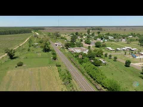 Video aéreo sobre Algorta, departamento de Río Negro. M3 15634 47