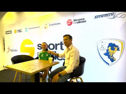 Anna Jakubiec  (zawodniczka squasha) - wywiad - Drużynowe Mistrzostwa Polski Juniorów 2023