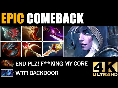 Divine Rapier Drow Ranger VS Stealth Assassin Riki Epic Battle Fight Dota 2 Pro Gameplay