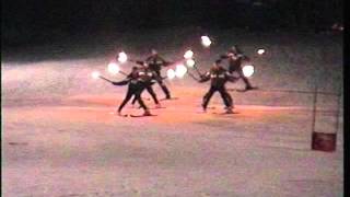 preview picture of video '10 febbraio 2000 - spettacolo serale a Campitello di Fassa'