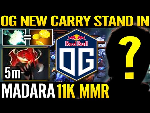 🔥 OG NEW CARRY Player - 11K MMR Stand-in Madara 5min MoM Fast Farm Faceless Void  7.29 Dota 2 Pro
