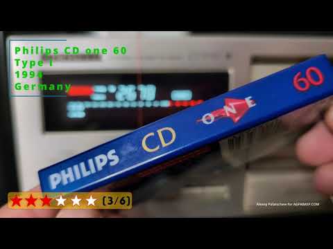 Philips CD one 60 Type I Germany 1994_Compact Cassette