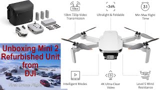 Refurbished DJI Mini Drone 2 || Is It Worth It? || Unboxing
