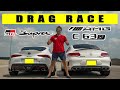 2021 Toyota Supra A90 3.0 GR vs Mercedes C63 AMG S Coupe, German Fight? Drag and Roll Race.