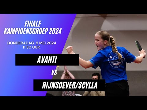 Finale Kampioensgroep 2024: Avanti vs Rijnsoever/Scylla