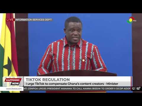 LIVE: Minister Sam George reviews Q2 progress, outlines digital innovation plans. || 03-07-2025