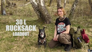 30l Rucksack Loadout – Alles muss raus!? | Outdoor