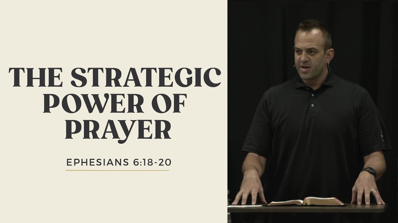 Ephesians (44): "The Strategic Power of Prayer“ (Ephesians 6:18-20) | Costi Hinn