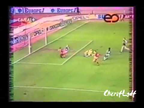 AS Monaco 6-1 FC Brugges (Coupe d'Europe des Clubs Champions 1989)