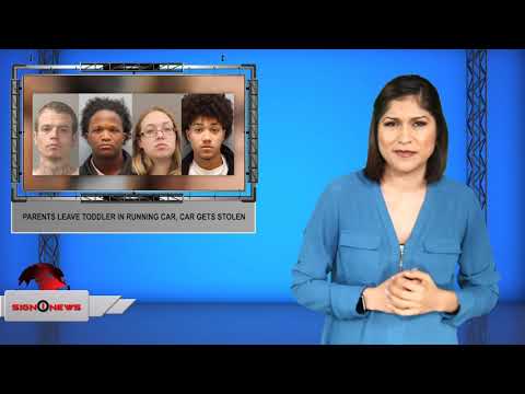 Parents leave toddler in running car, car gets stolen