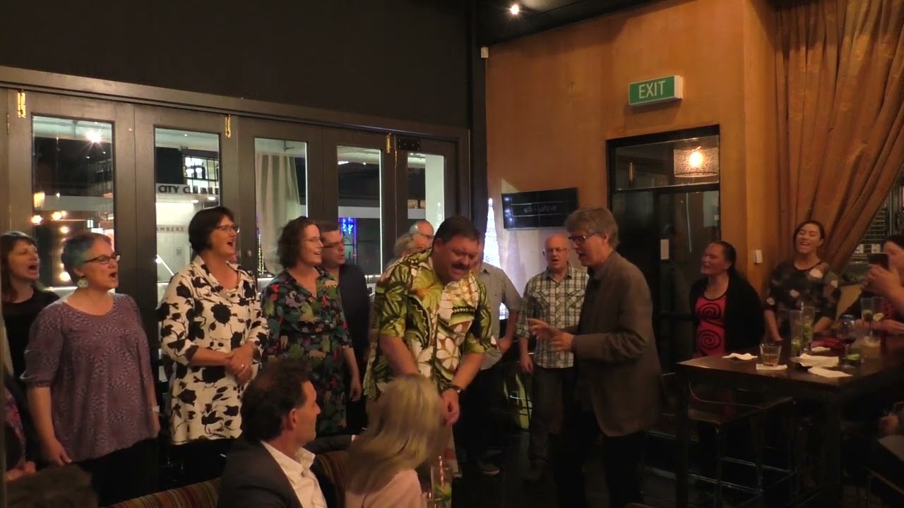 E papa at Chris Wikaira's birthday 2018