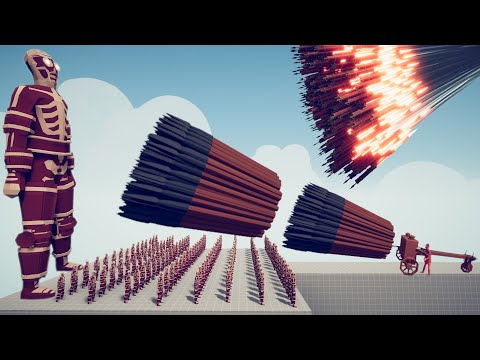 TITAN ARMY + COLOSSAL TITAN vs EVERY GOD | Totally Accurate Battle Simulator TABS
