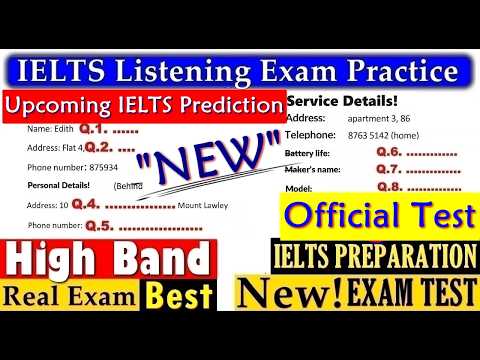 IELTS LISTENING PRACTICE TEST 2025 WITH ANSWERS | 14.11.2025