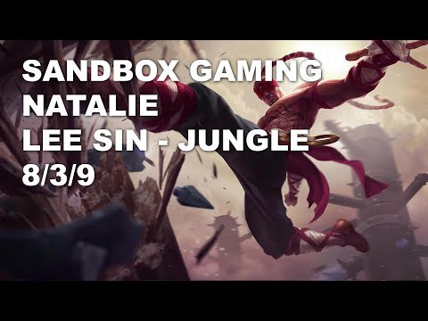 SANDBOX Gaming Natalie Jungle Lee Sin vs Graves - KR Challenger Rank Game