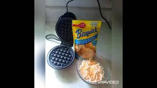 Buttermilk Cheese biscuits waffles In Dash Waffle maker. 😋😋 Amazon product Review/Link 👇