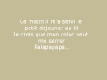 Max Boublil - Mon coloc - Lyrics. 