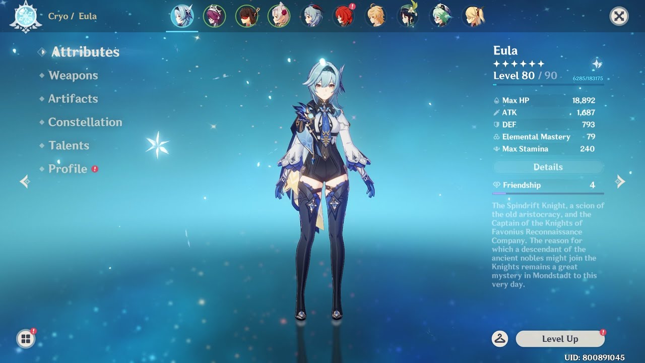 EulaMain | AR 55 - Quick Daily Runs and Resin Usage